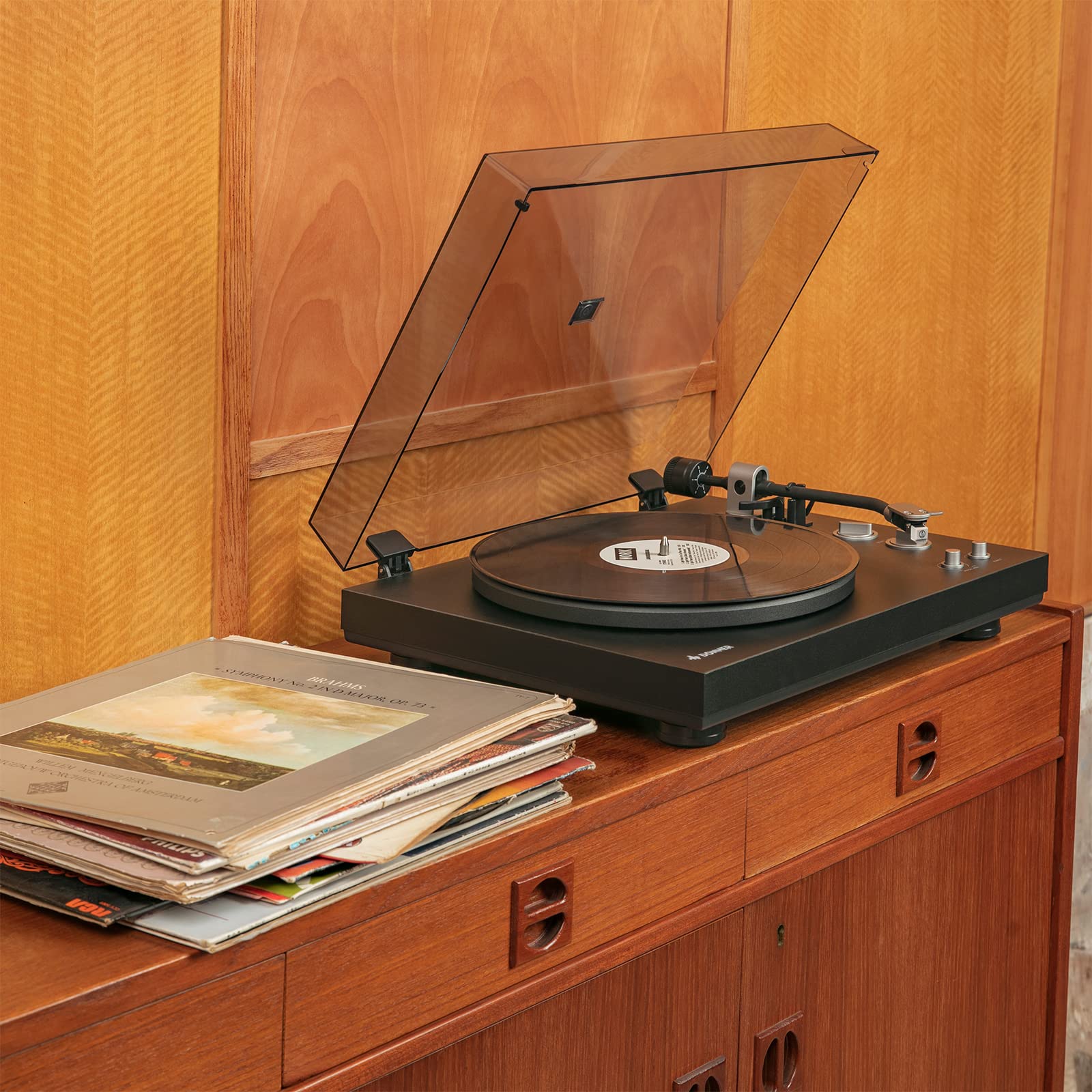 Buy Donner BeltDrive Bluetooth Turntable for Vinyl Records, Wireless