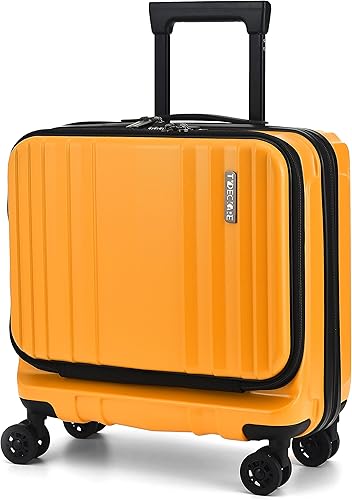 Miniatura 22 de Maleta Kaleenie ABS+PC 080 de 20 y 29 pulgadas, Azul oscuro, 16 pulg., Negocios Azul oscuro,Negro,Gris-oscuro,Blanco leche,Gris,Lila