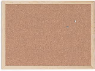 UBrands 18x24 Cork Bulletin Board with Light Birch Wood Frame - Self-Healing Surface for Office, Home, Classroom