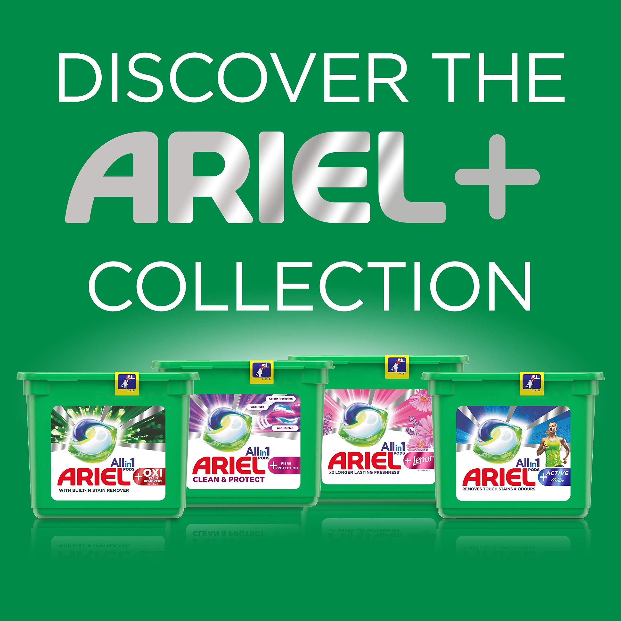 Ariel Allin1 PODS Washing Liquid Laundry Detergent Tablets/Capsules