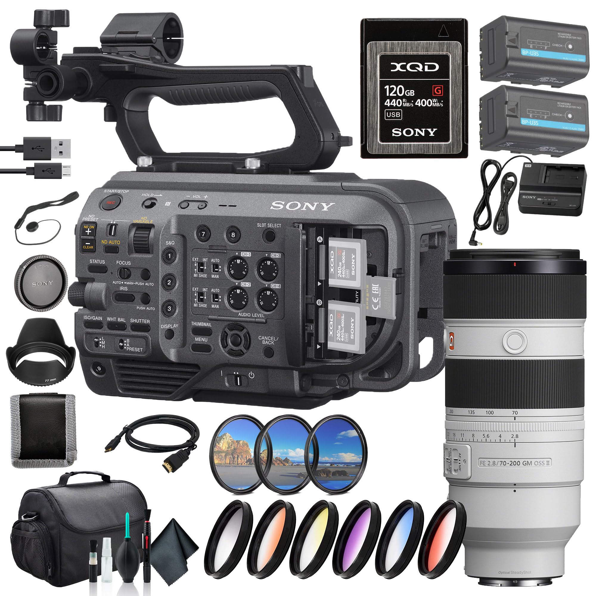 Amazon.com : Sony PXW-FX9 XDCAM 6K Full-Frame Camera System Body