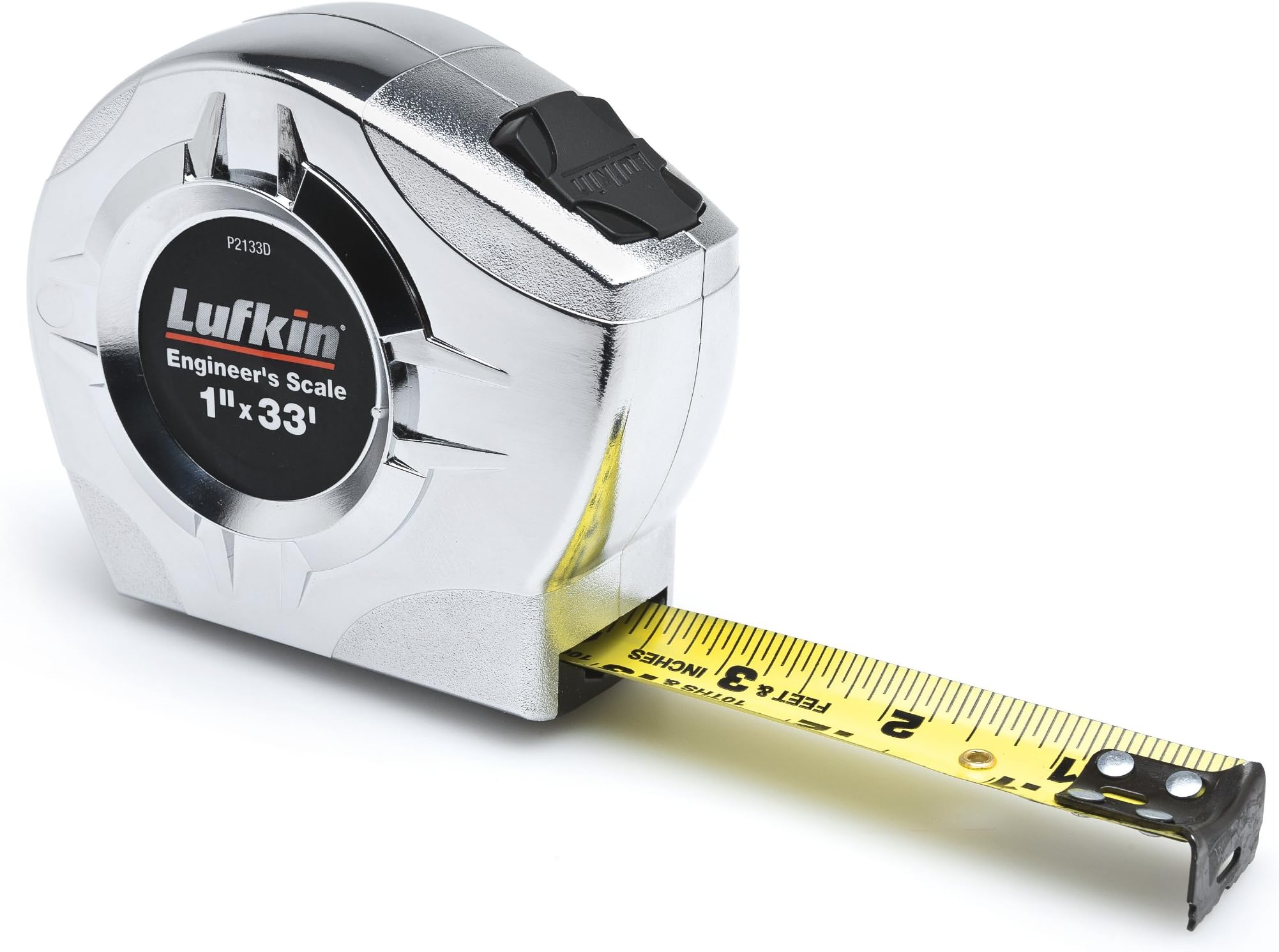 P2133D Power Return Engineer's Tape, 1-Inch by 33-Feet, Chrome