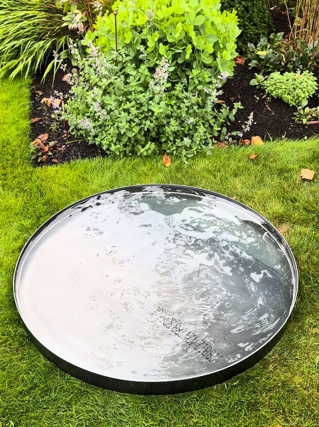 Wasserbecken/Wasserspiegel - Runde CORTEN Schale 100cm | Feuerschale