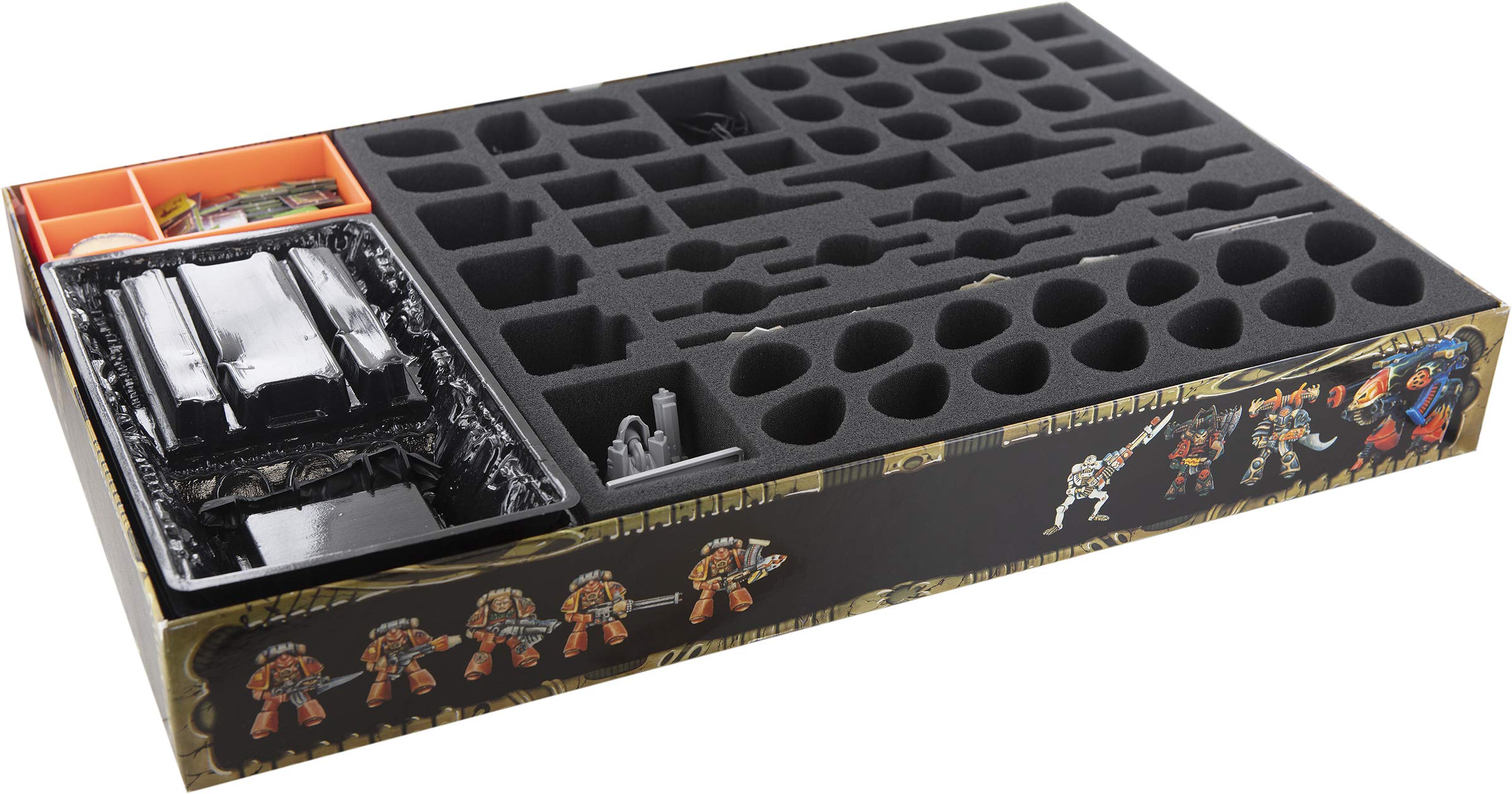 Feldherr foam set compatible with Space Crusade board game box