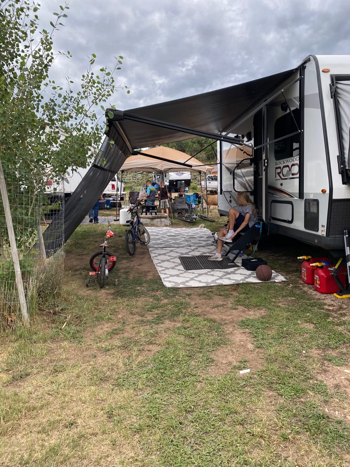 9/mo Finance LATCH.IT Shade for RV Awning 7’x9’ Side RV Screen