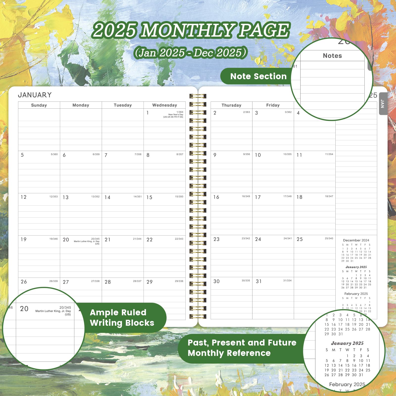 weekly-and-monthly-planner-2025-amazon-de-stationery-office-supplies