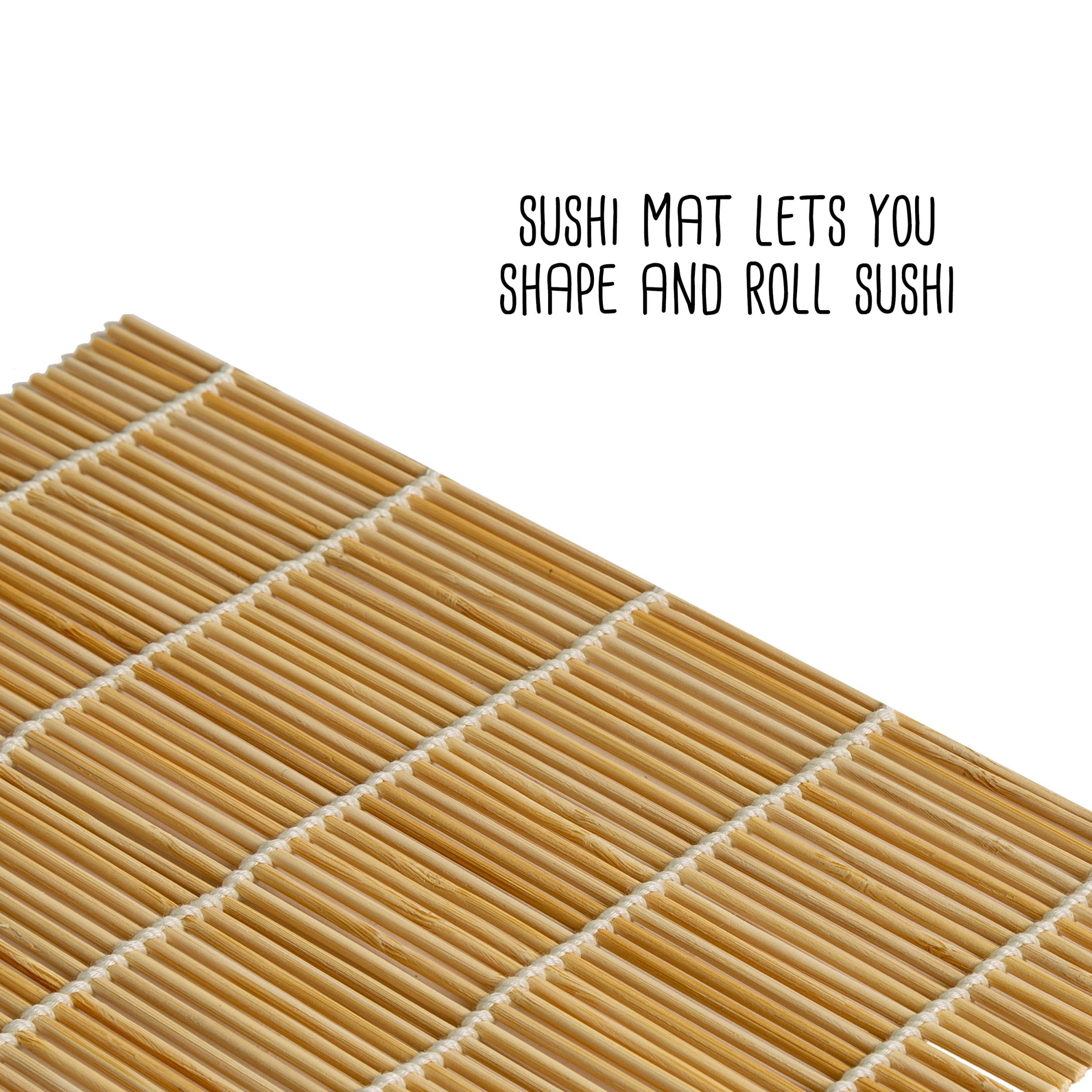 JOYCE CHEN JCK009 2-Piece Kit Sushi-Set, Bambus, Mehrfarbig