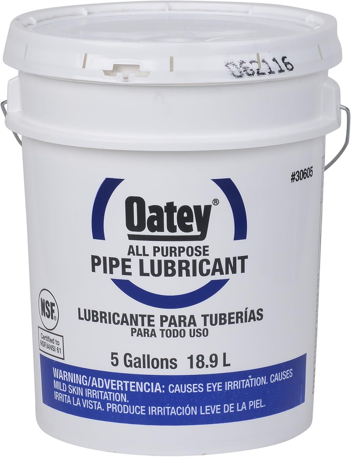 Oatey 30605 All Purpose Pipe Lubricant, 5 Gallon