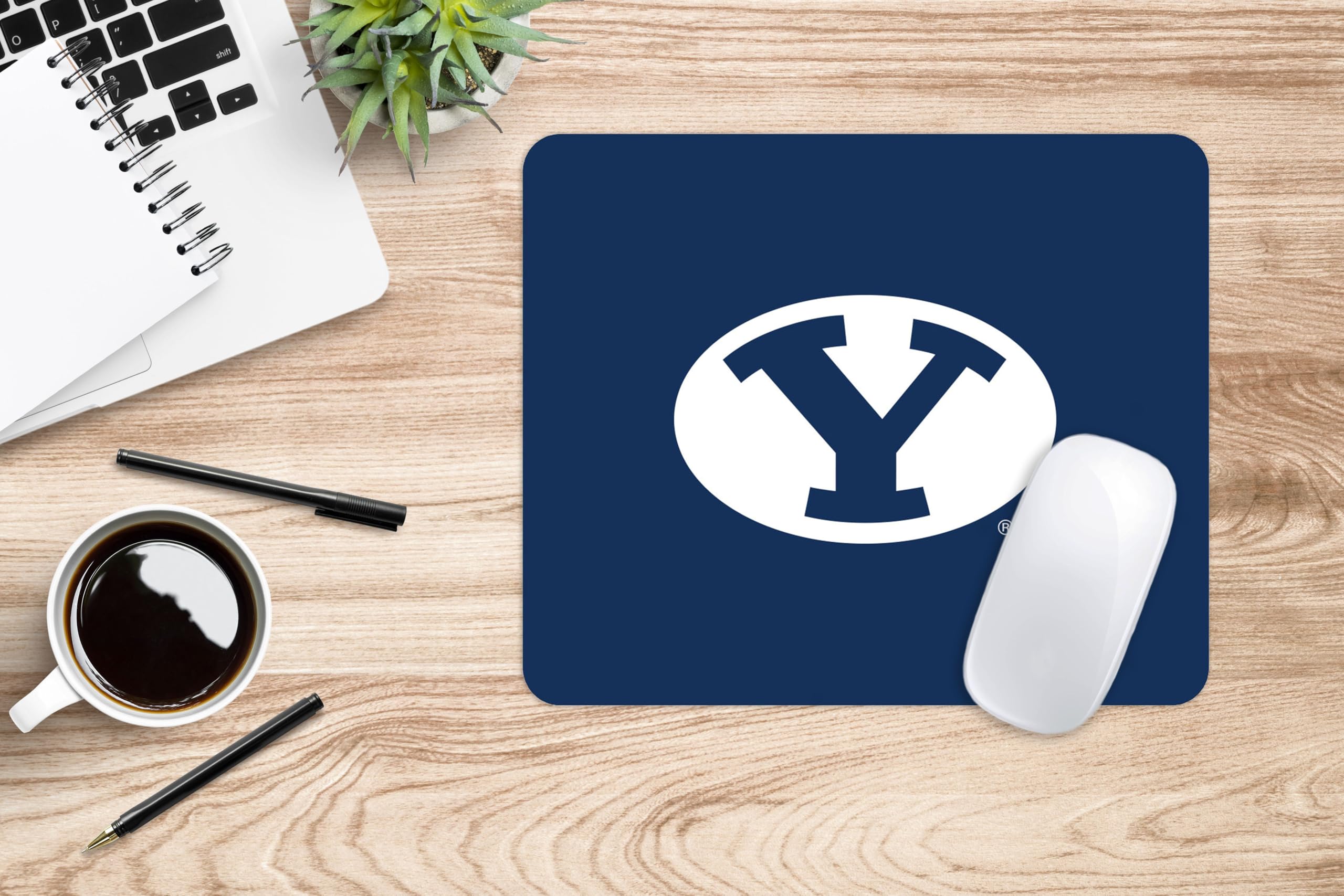 Mouse Pad, Fabric, Brigham Young University Standard/Classic Blue