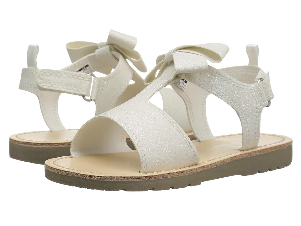 

Carters Aldora (Toddler/Little Kid) (White) Girl's Shoes