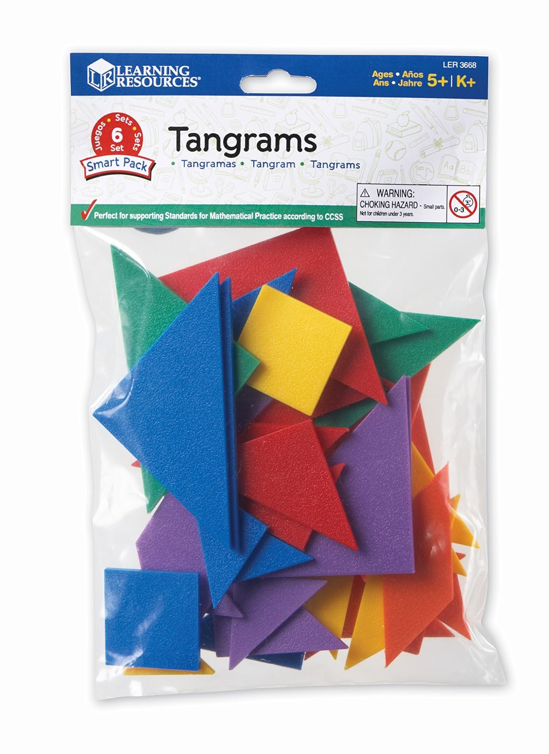 Learning Resources Tangrams Smart Pack image 2