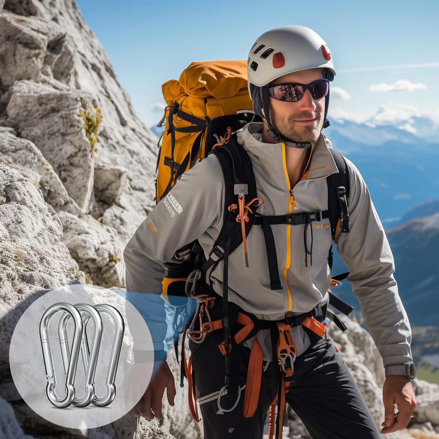 Spring Snap Hook Carabiners