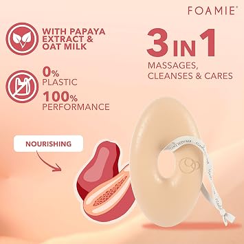 Foamie Oat to Be Smooth Vücut Temizleme Barı – Besleyici ve Yumuşatıcı Bakım