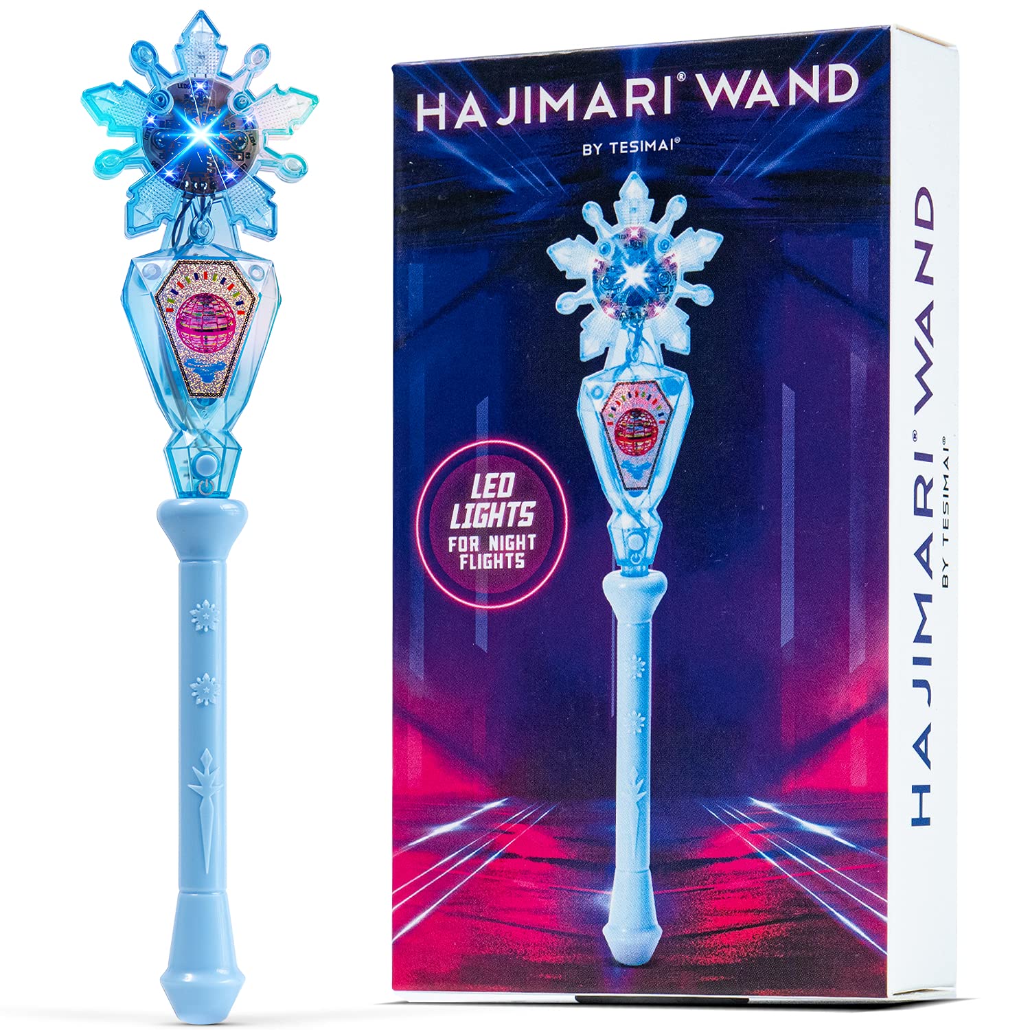Buy HAJIMARI Magic Spinning Wand Princess LED Light Up Wand Nova Orb