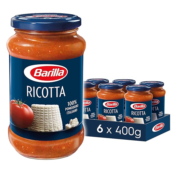 Buy Barilla Pasta Sauce, Ricotta, Creamy Tomato Pasta Sauce, Gluten