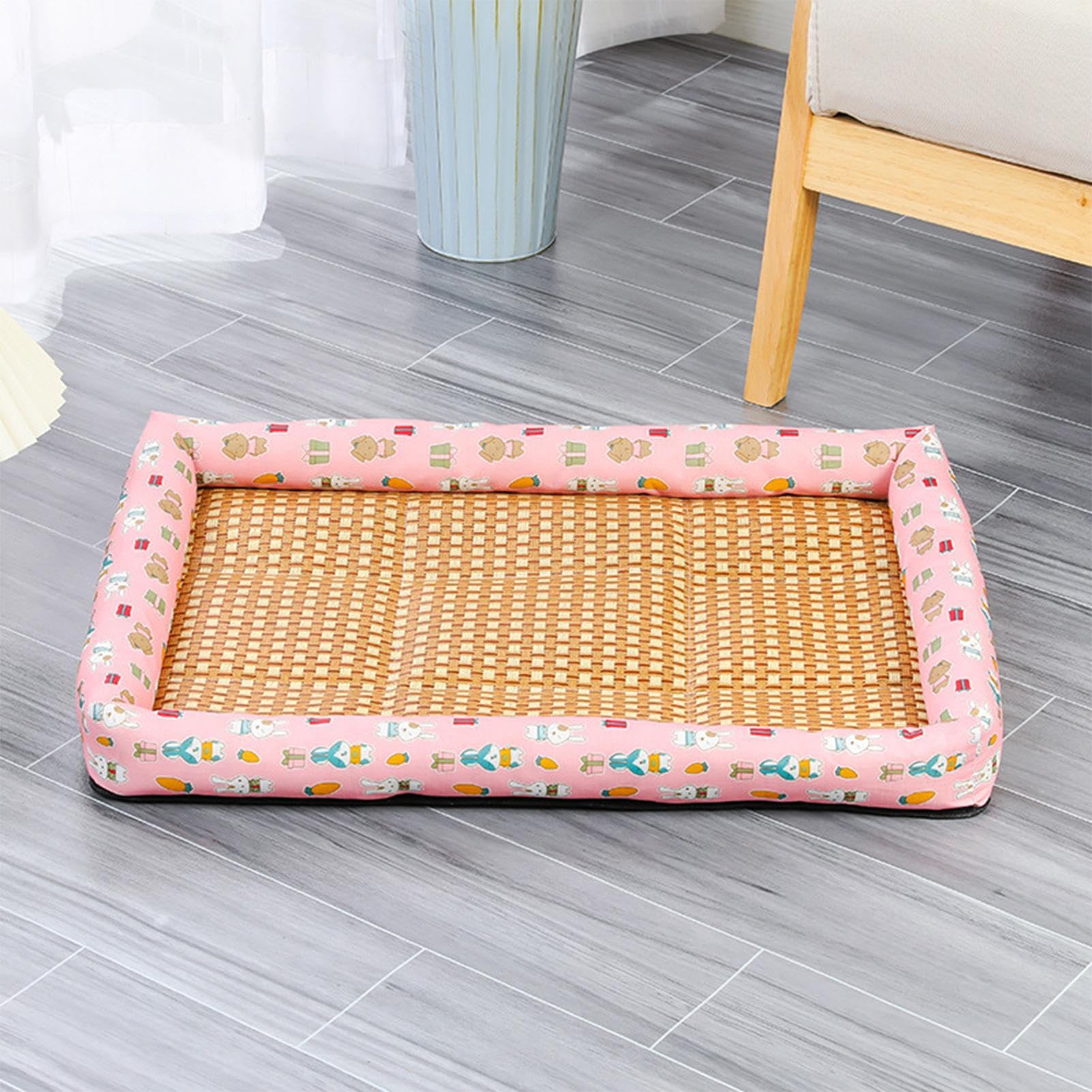 Cuscino Rinfrescante per Gatti Traspirante Con Effetto Gelido Per Cuccia | Materassino Portatile Per Trasportino Auto Casa E Esterno Per Cani Gatti E Altri Animali