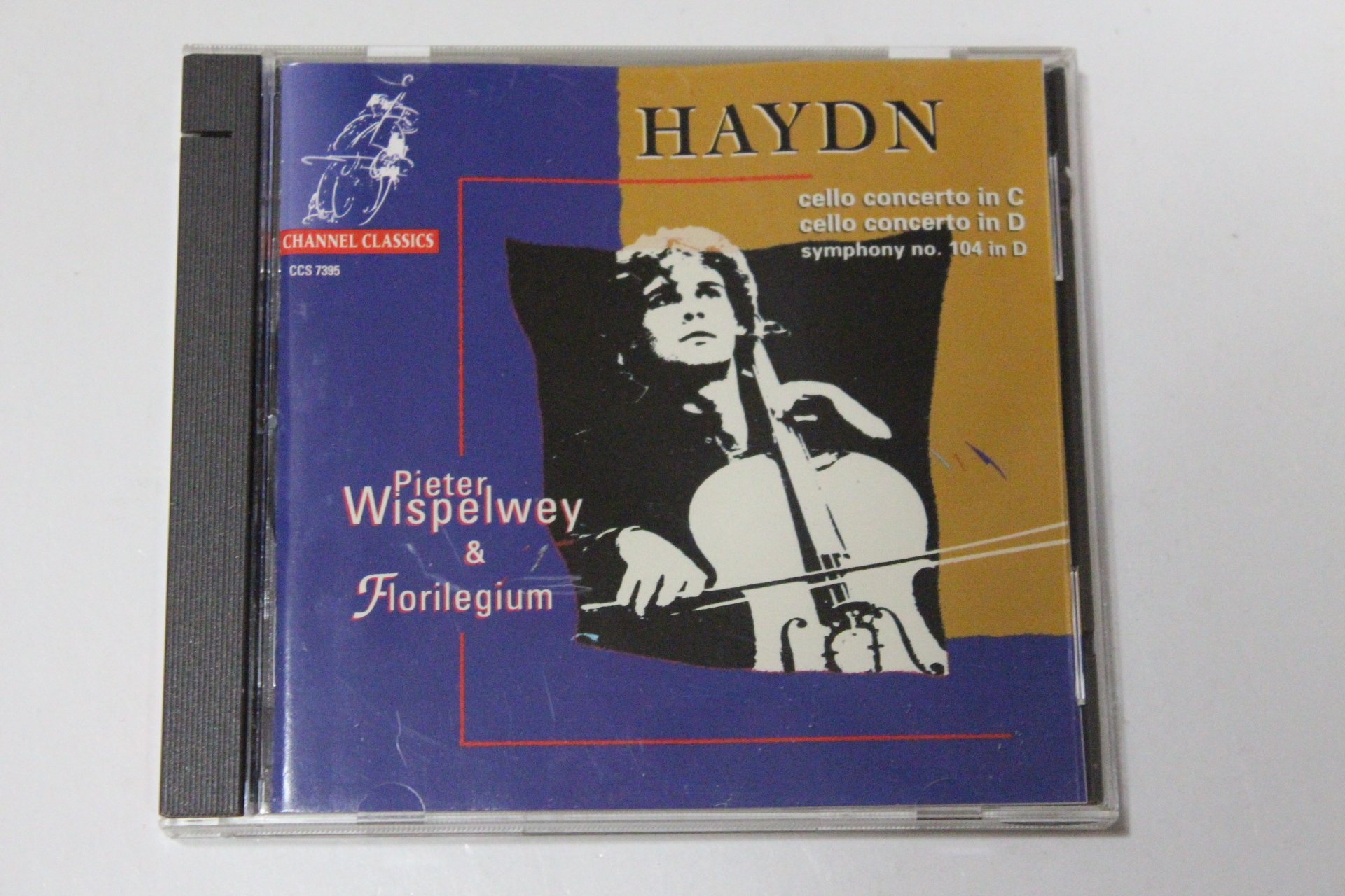 Cello Concerto in C [Audio CD] Pieter Wispelwey and Franz Joseph Haydn