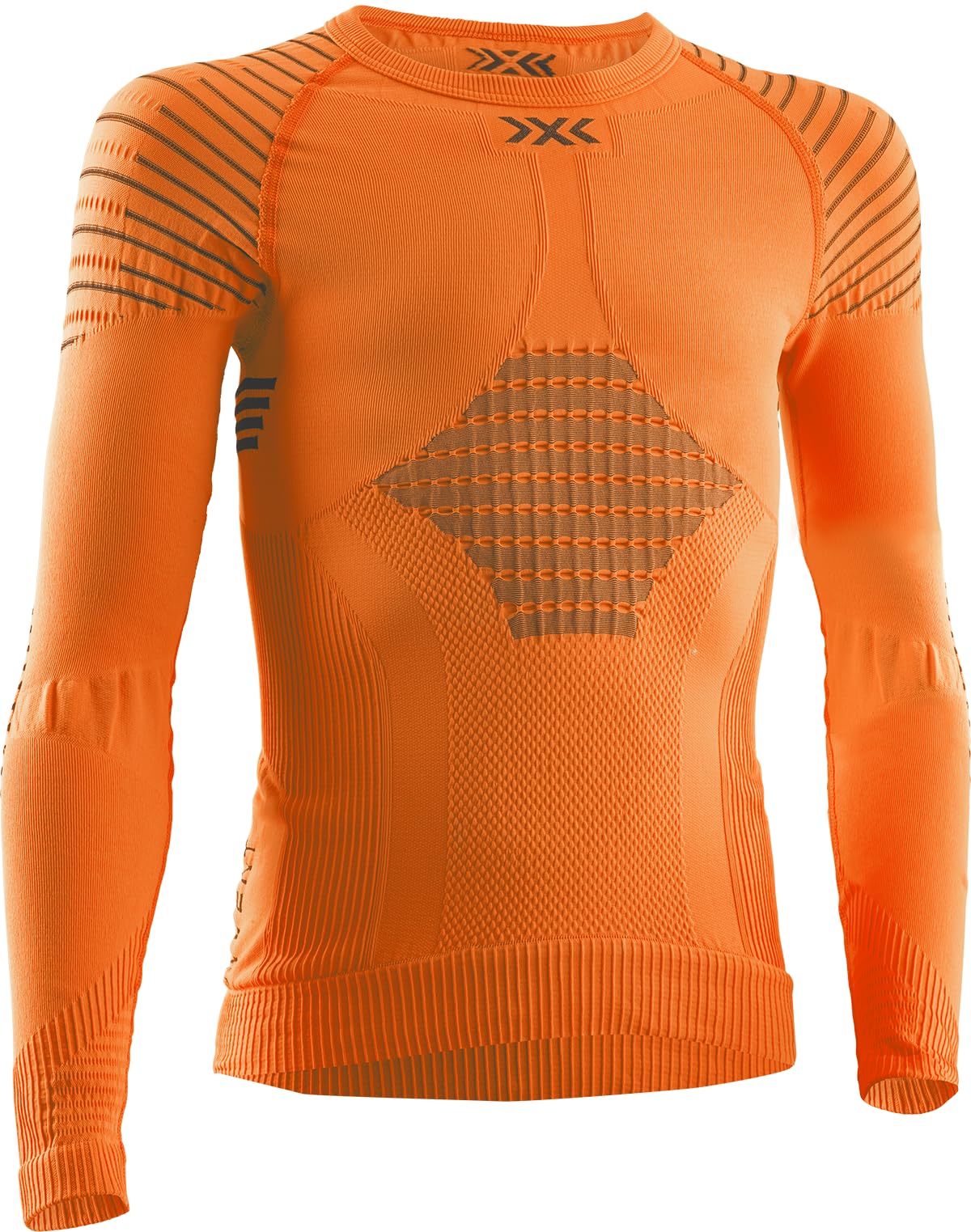 X-Bionic Unisex Children's Invent 4.0 Shirt Round Neck Long Sleeves Junior Shirts