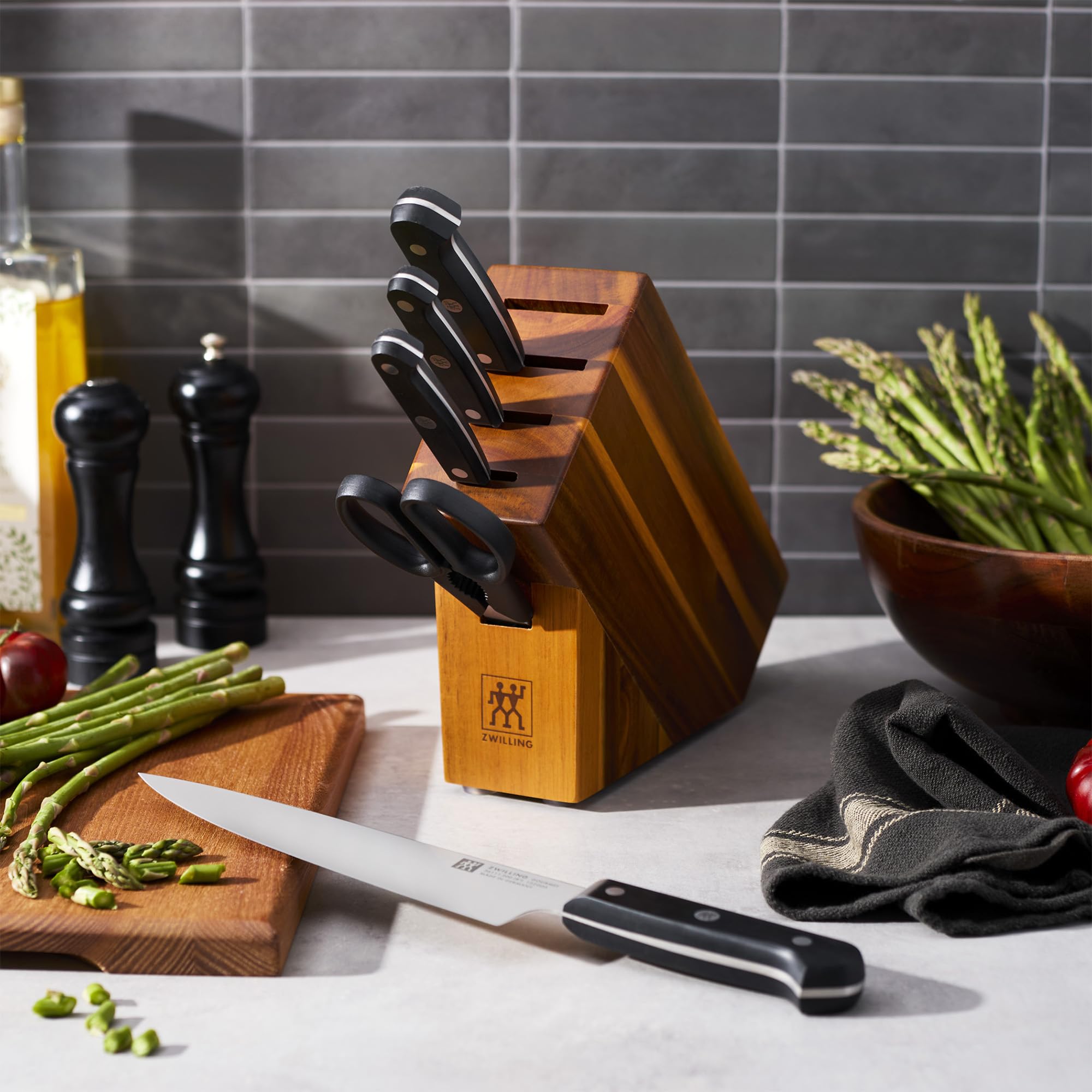 Amazon.com: ZWILLING Gourmet 6-pc Knife Block Studio Set, 4-inch