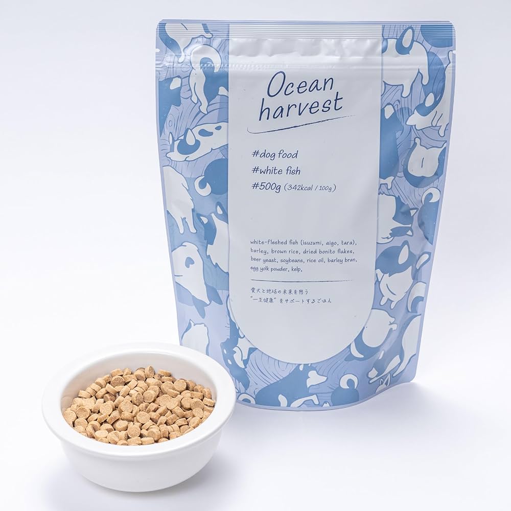 Ocean harvest ドッグフード ホワイトフィッシュ 500g Amazon.co.jp: 【国産白身魚のプレミアムドッグフード