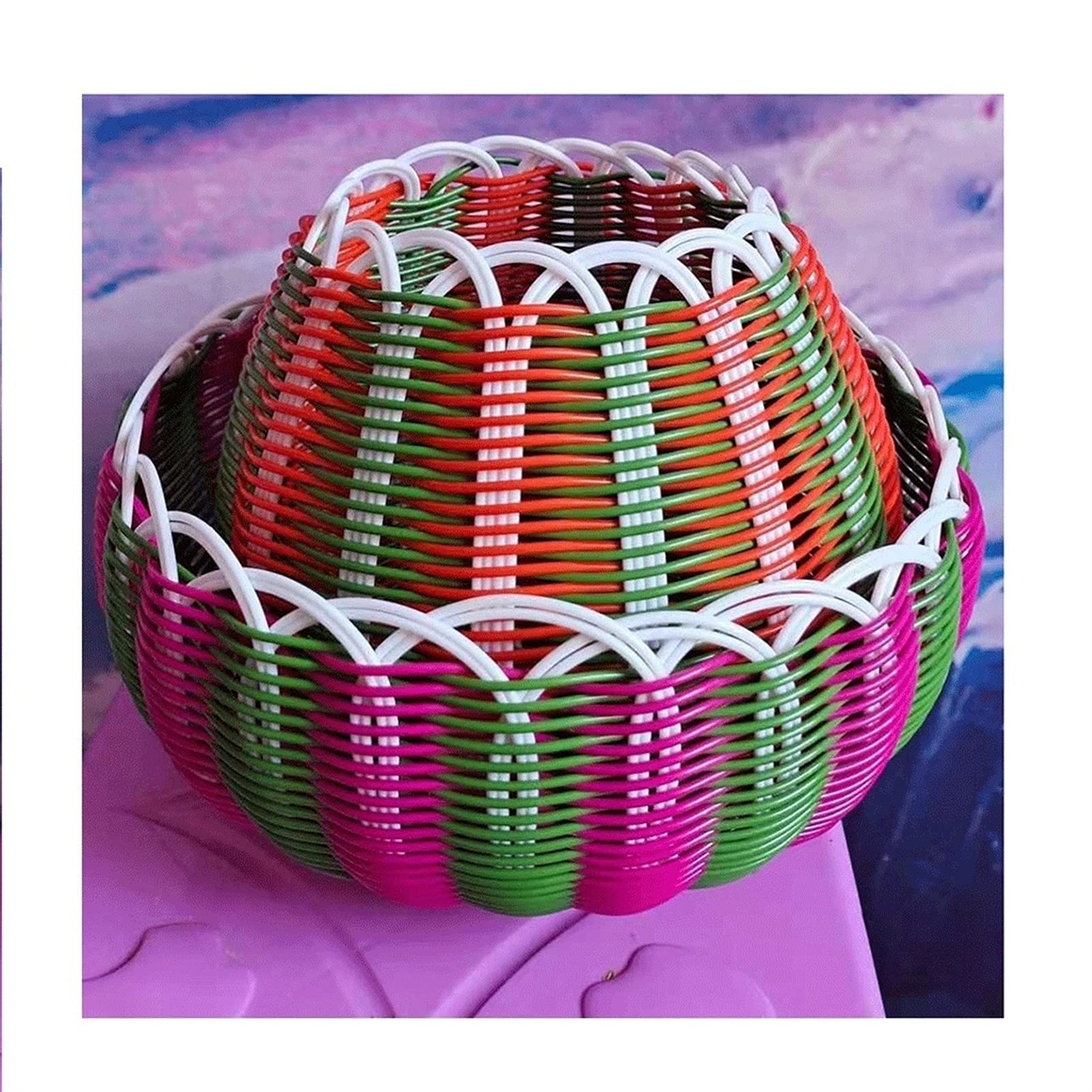 Materiale Da Tessitura In Rattan Sintetico Da 500 G, Rattan Di Plastica