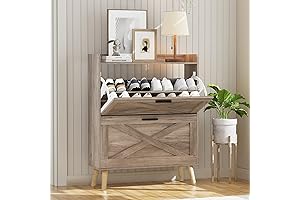Farmhouse Shoe Storage Cabinet: Elevate Your Entryway Aesthetics