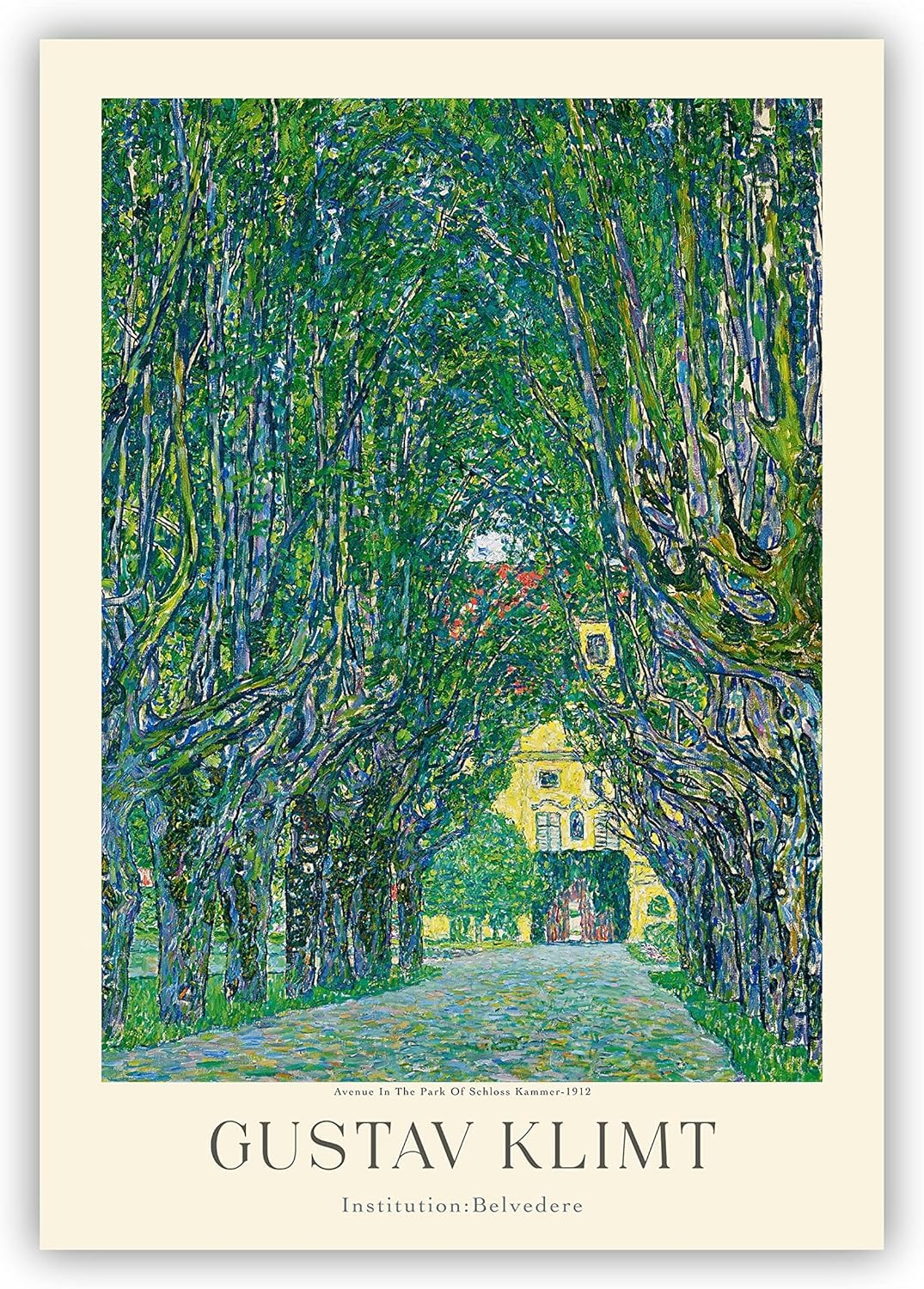 グスタフ・クリムト　風景　リブロポート社 Amazon.co.jp: グスタフ・クリムトポスター グスタフ・クリムト