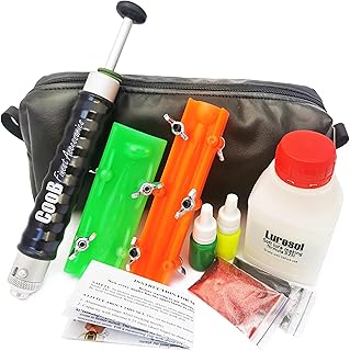CooB Starter Kit Aluminium Injector, Soft Plastiс Mold Lure Making Injection Molds Fishing Lures Injection.