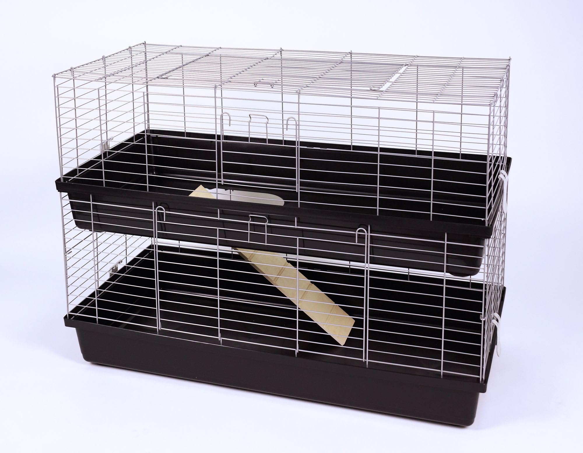 Meerschweinchenkäfig Hasenkäfig Doppelkäfig Käfig 1,2 Meter
