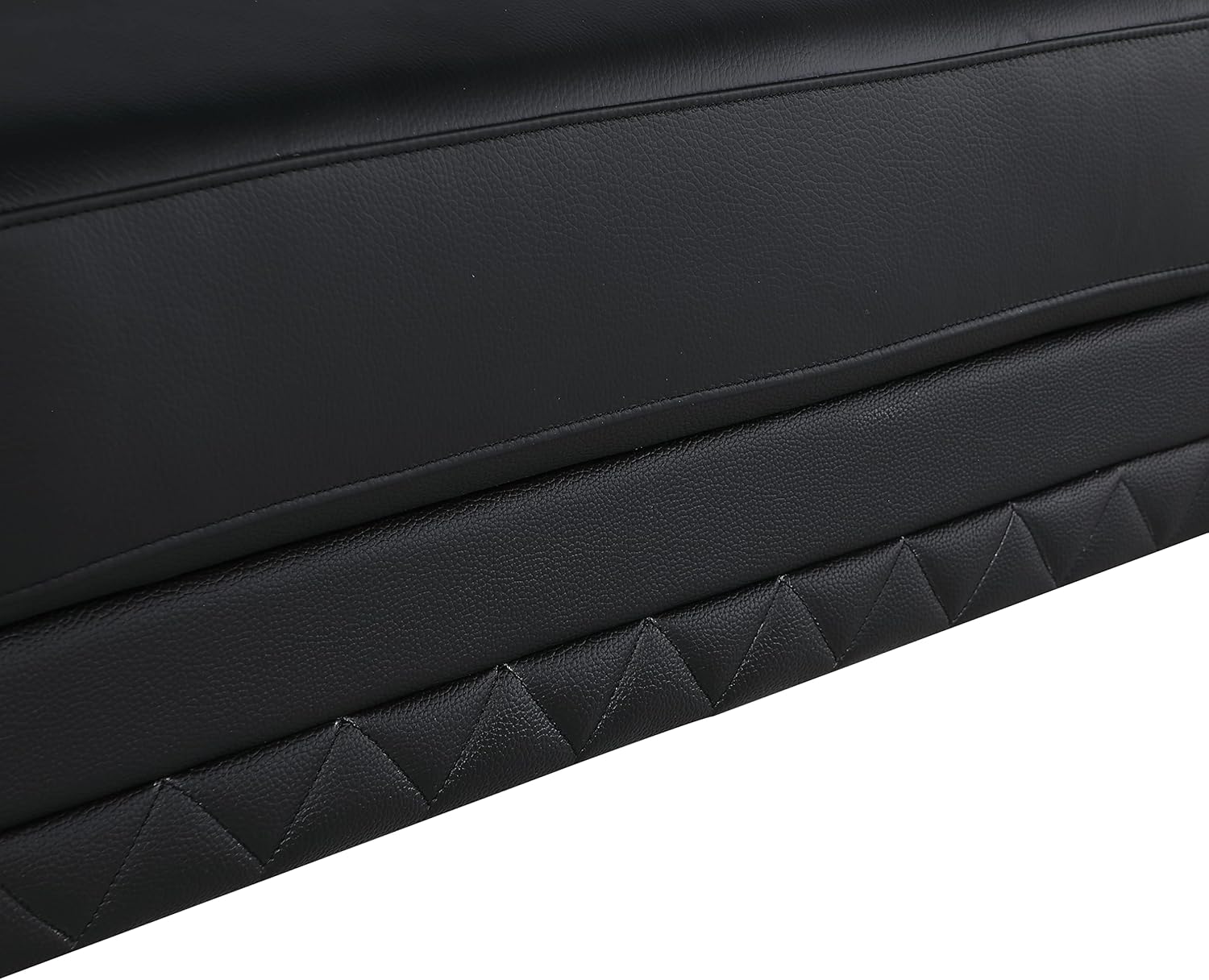Blackjack Furniture Weston Collection Genuine Italian Leather Living Room Loveseat, Black