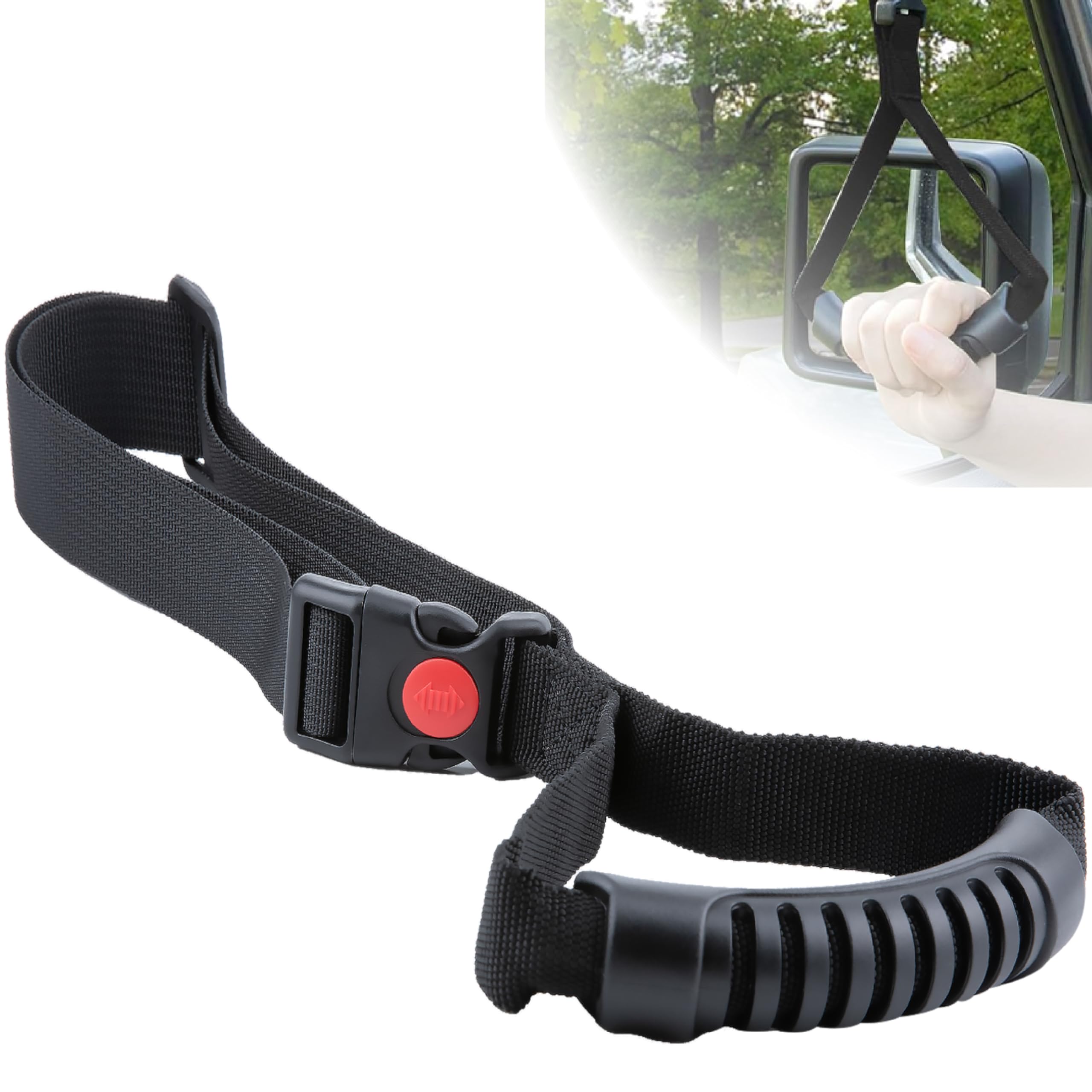 Photo 1 of ecocstm Adjustable Grab Handles - Black