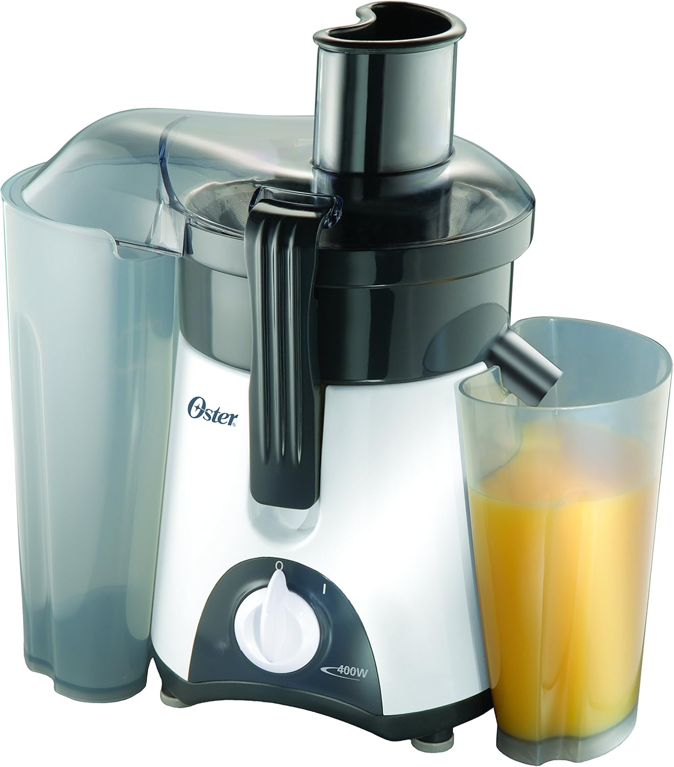 Oster 3157 Juice Extractor with juice in jar