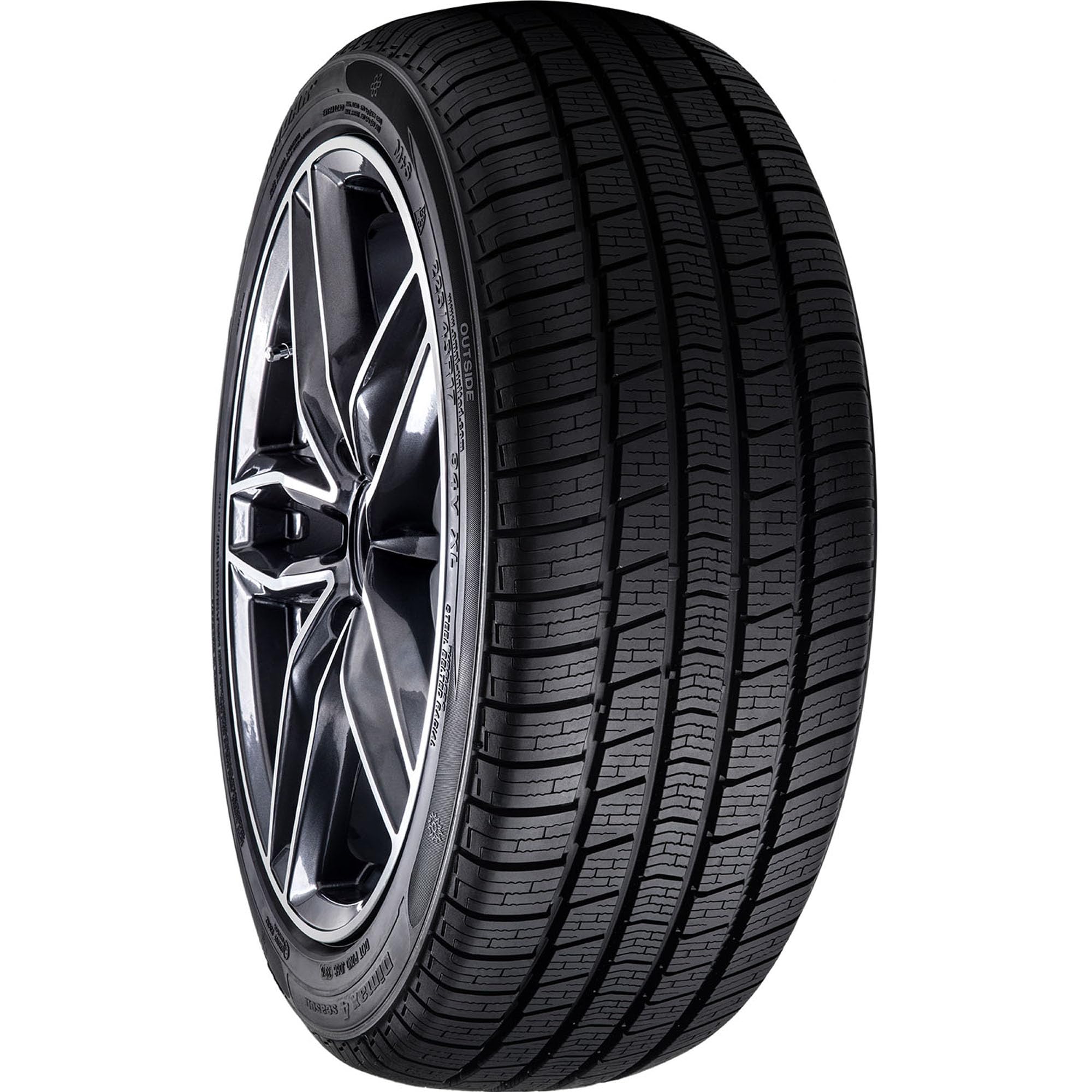 RADAR 215/55 R16 97V Neumáticos Todas las estaciones XL Auto Compatible con VW Passat B7 Variant 365 Passat B6 Variant 3C5 Passat B6 Sedán 3C2 Passat B7 Sedán 362 Eos 1F7, 1F8, OPEL