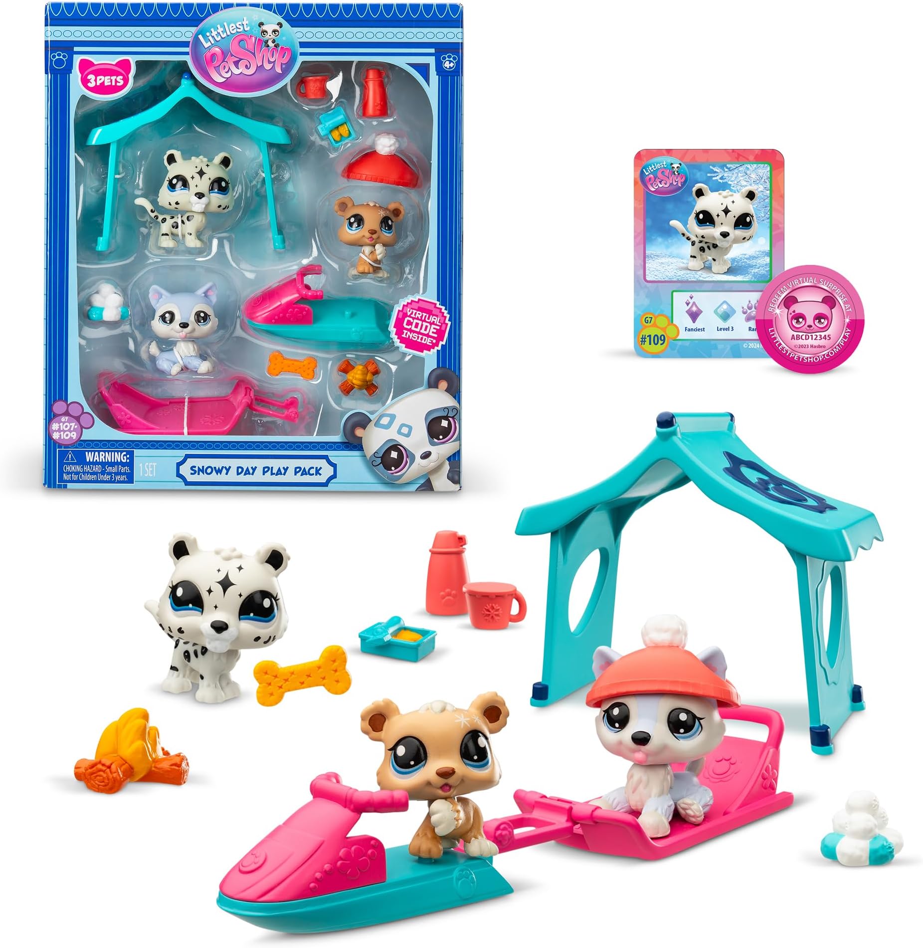 New Snowy Day Theme Play Pack