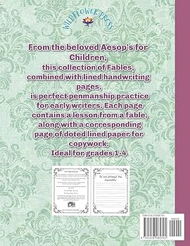 Copywork: A workbook collection of Aesop's Fables for
