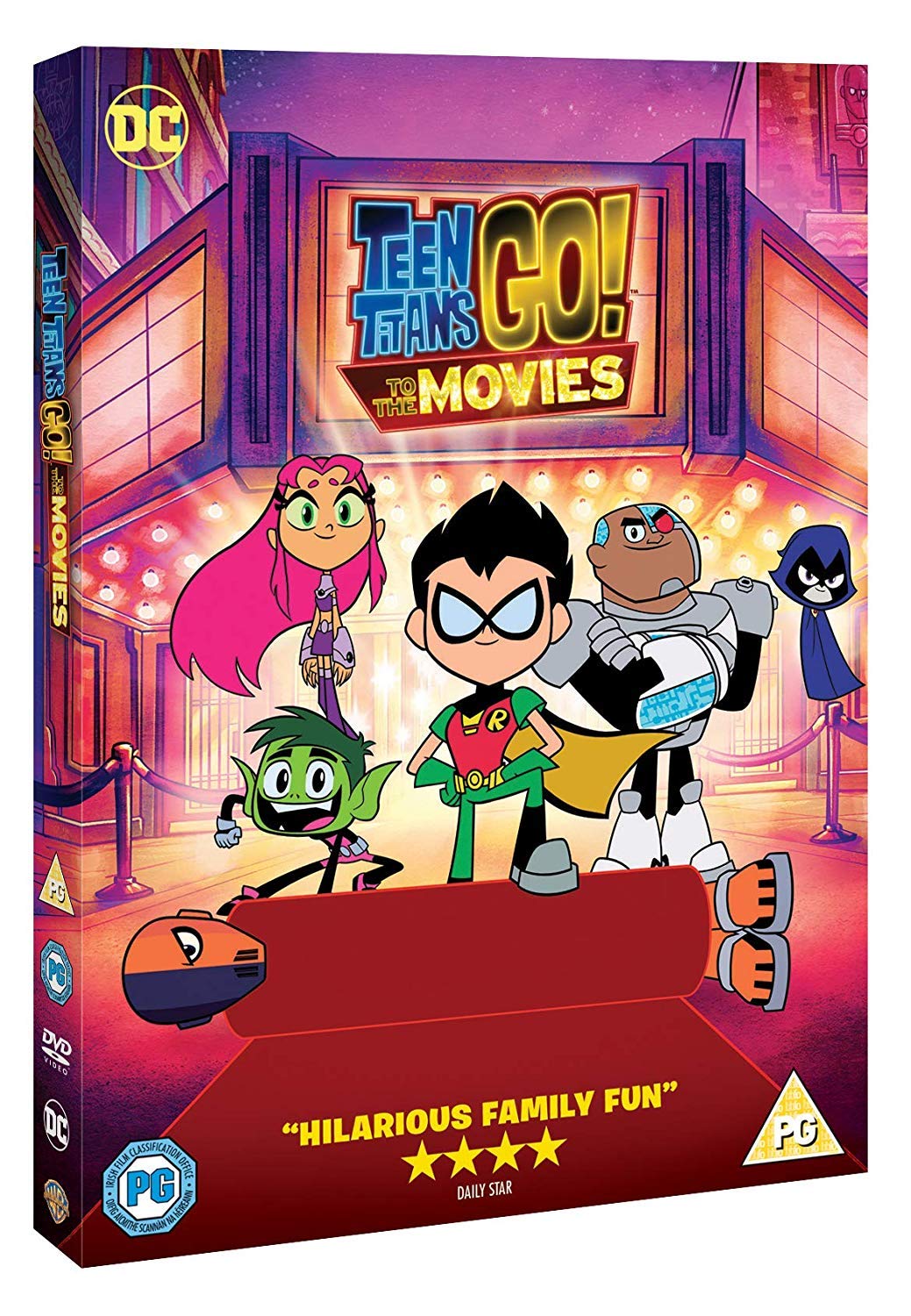 DC: Teen Titans Go! To The Movies (Uncut | Region 2 DVD | UK Import)