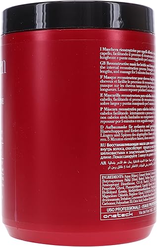 Miniatura 7 de Fanola Botugen Botolife Máscara Ph 45 Máscara reconstructiva con botolife queratina y ácido hialurónico para cabello quebradizo y dañado 300ML