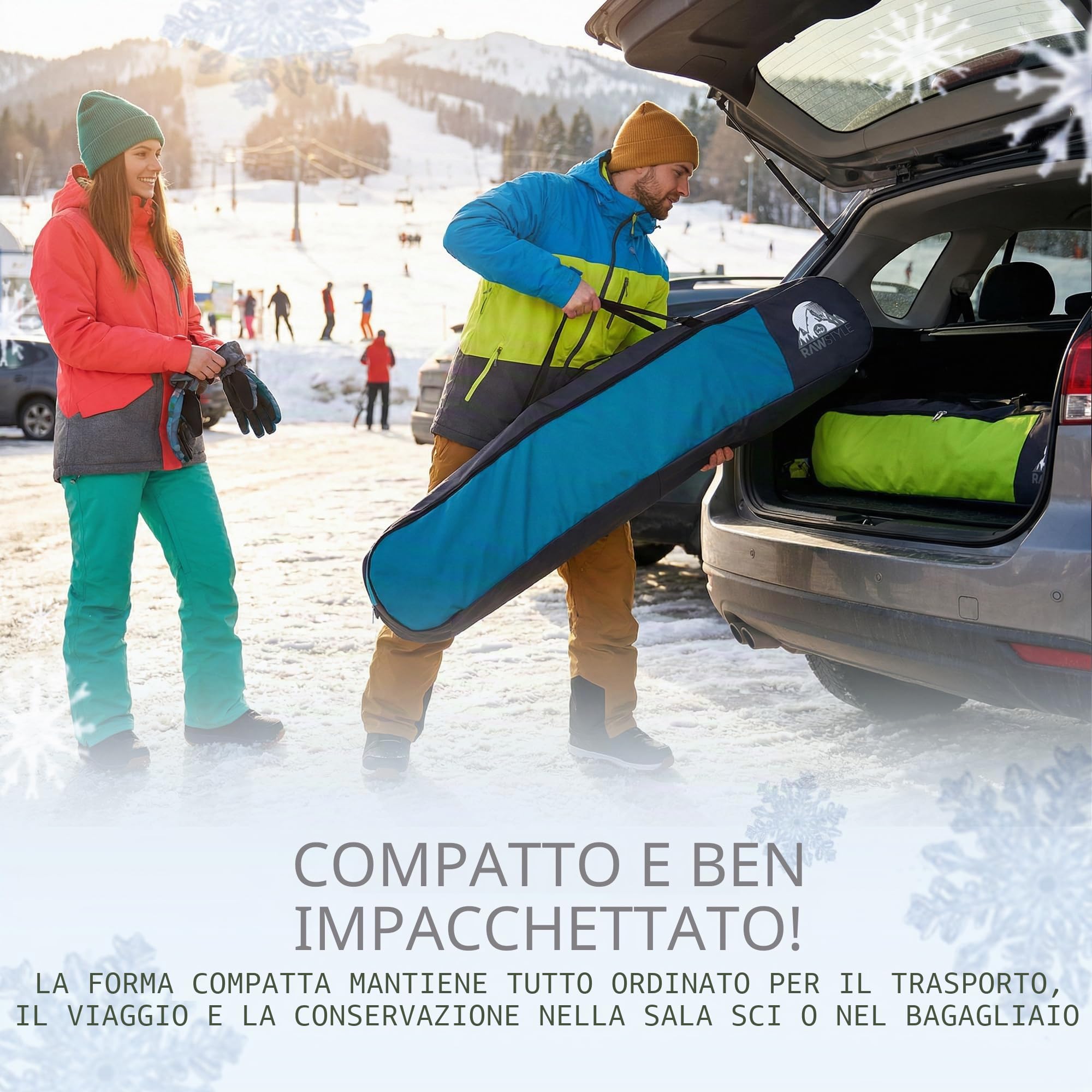 Rawstyle Borsa da Snowboard Zaino Modello 2