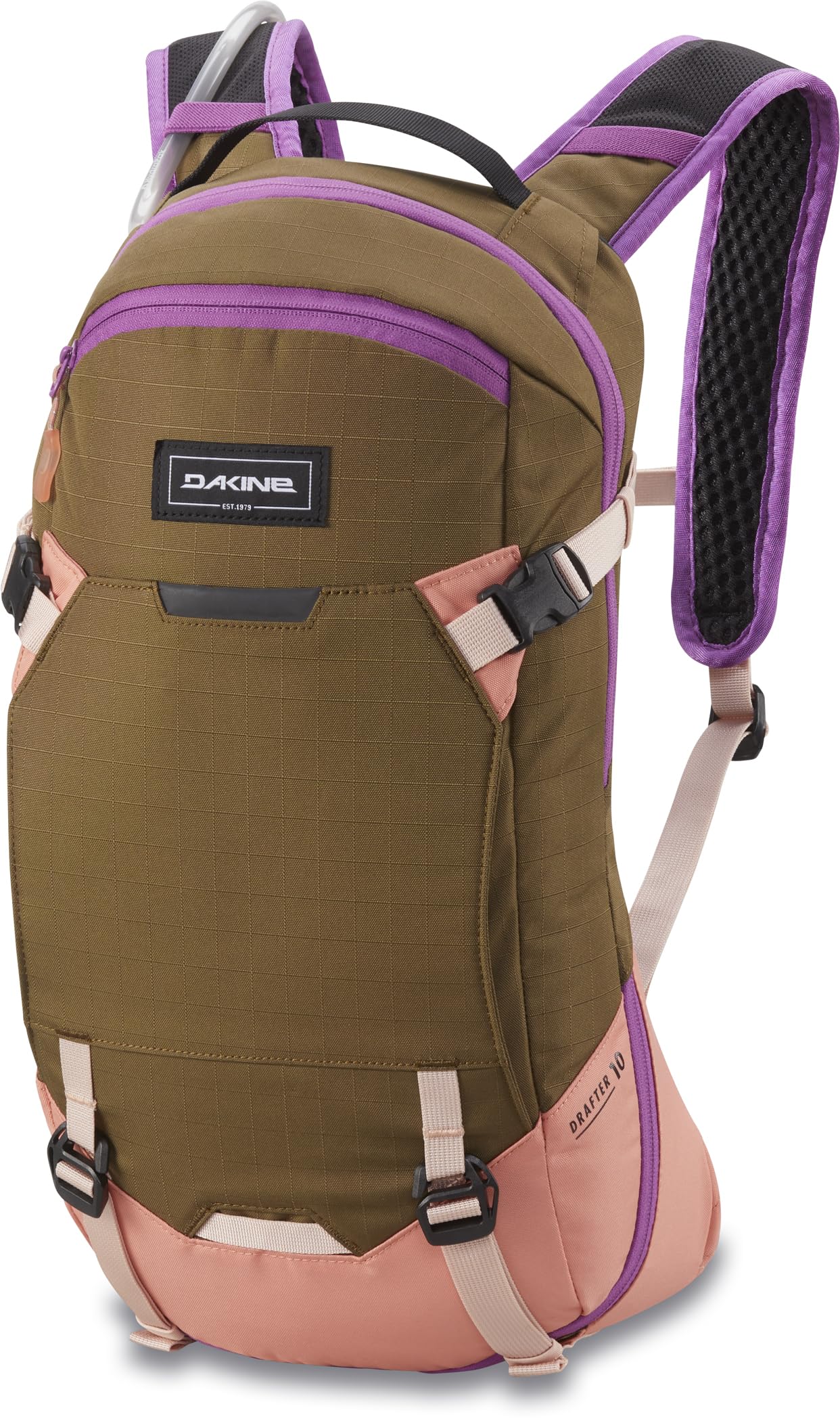 Amazon.com : Dakine Womens Drafter 10L - Dark Olive/Crabapple