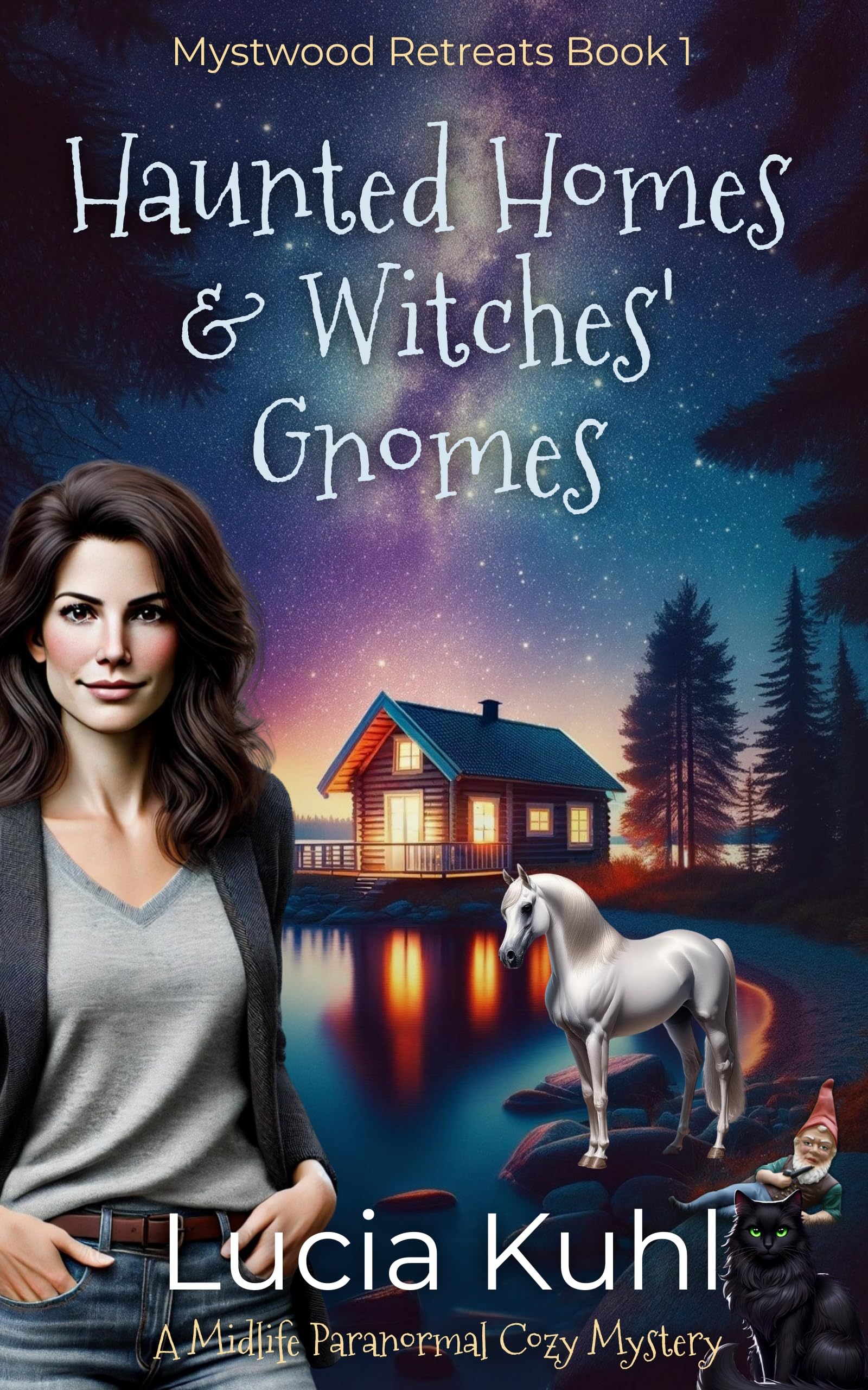 Haunted Homes & Witches' Gnomes (Mystwood Retreats Series Book 1)