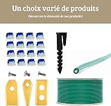 30 Robotic Lawnmower Replacement Blades Made of Titanium incl. Screws Set for Husqvarna Automower, Gardena, Yard Force Robotic Lawnmower - Lawnmower Replacement Blades - 5