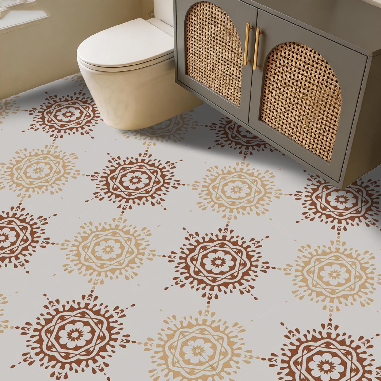 Azulejos Adhesivos Baño Impermeables 30 cm x 30 cm