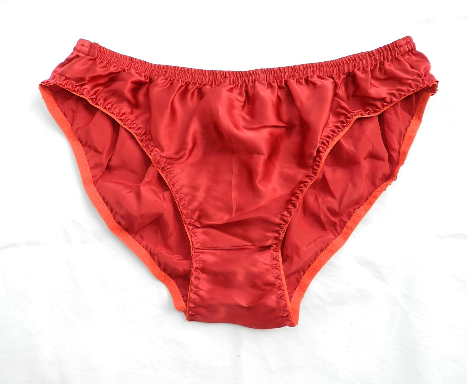 Mens Bikini Briefs 100% Pure Silk 6 Pairs In One Economic Pack