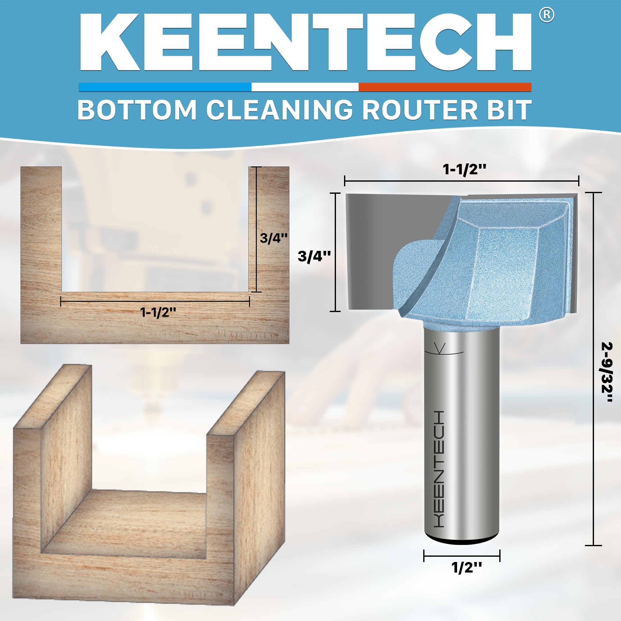 Snapklik.com : Router Bits, 1/2