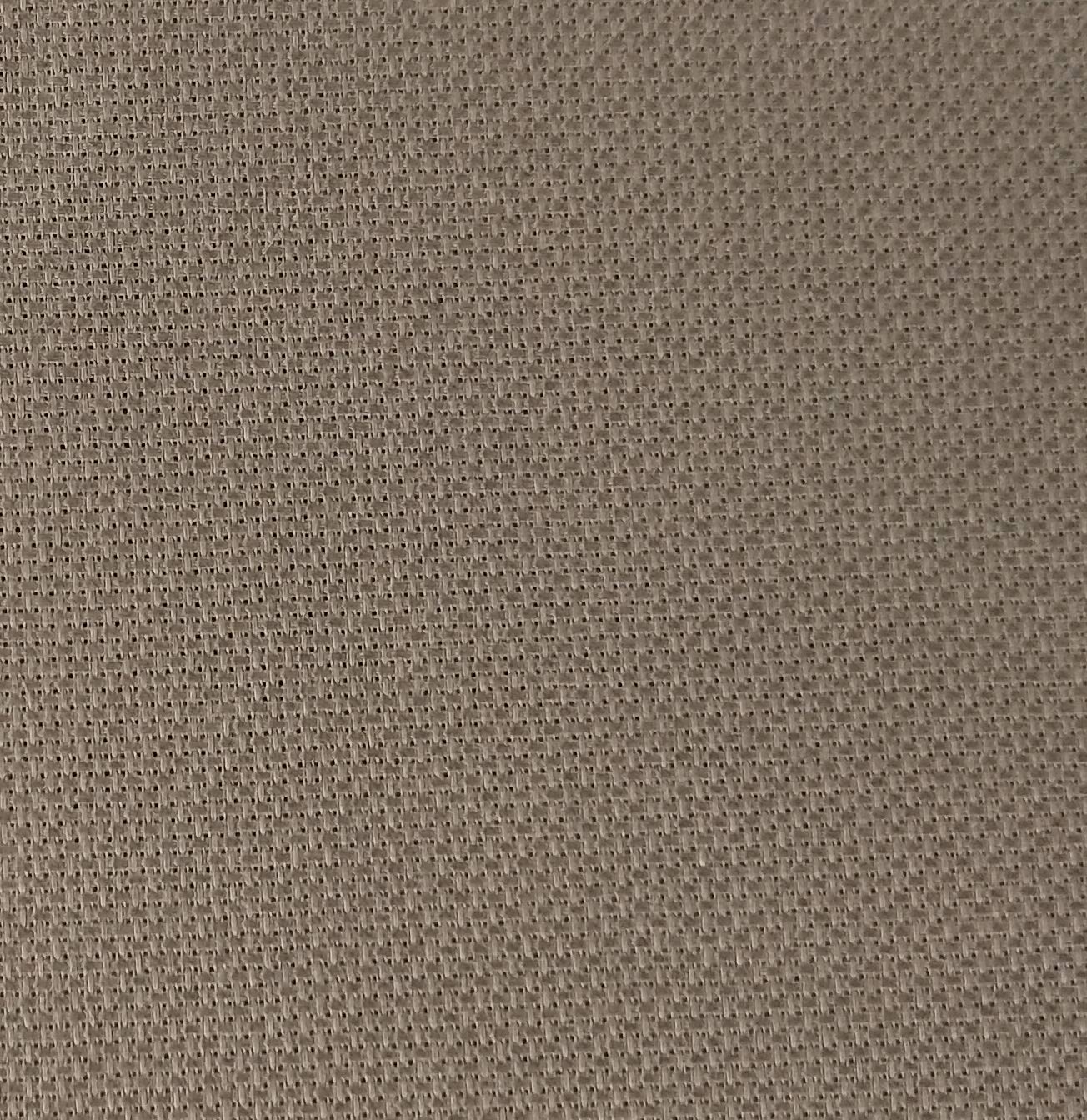 19" x 28" 14CT Counted Cotton Aida Cloth Cross Stitch Fabric (Coffee)