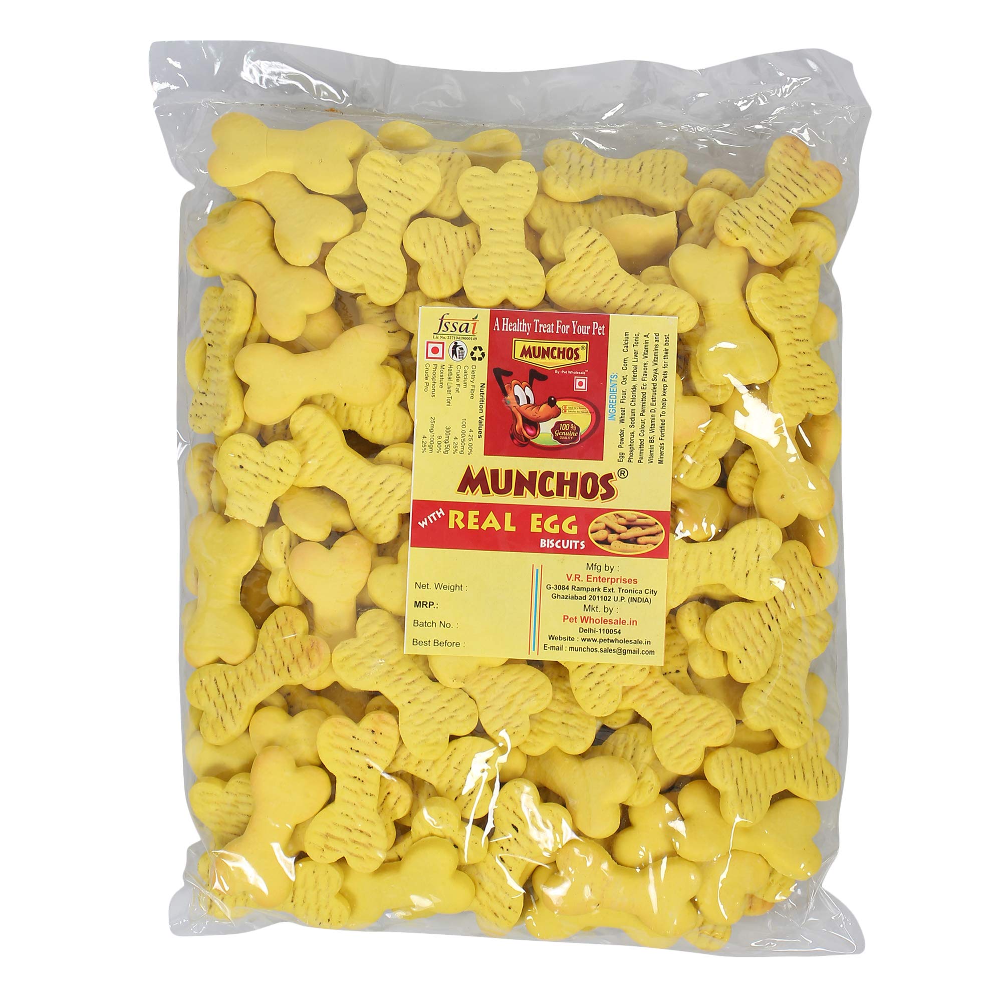 MUNCHOS Real Egg Dog Adult Biscuits 1 kg (B07T6ZSZH5) Amazon Price History, Amazon Price Tracker