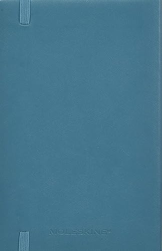 Vista 350 de Moleskine - Cuaderno clásico, tapa blanda, tamaño XL (7.5 x 9.5 pulgadas), a rayas/rayado, azul zafiro, 192 páginas Negro