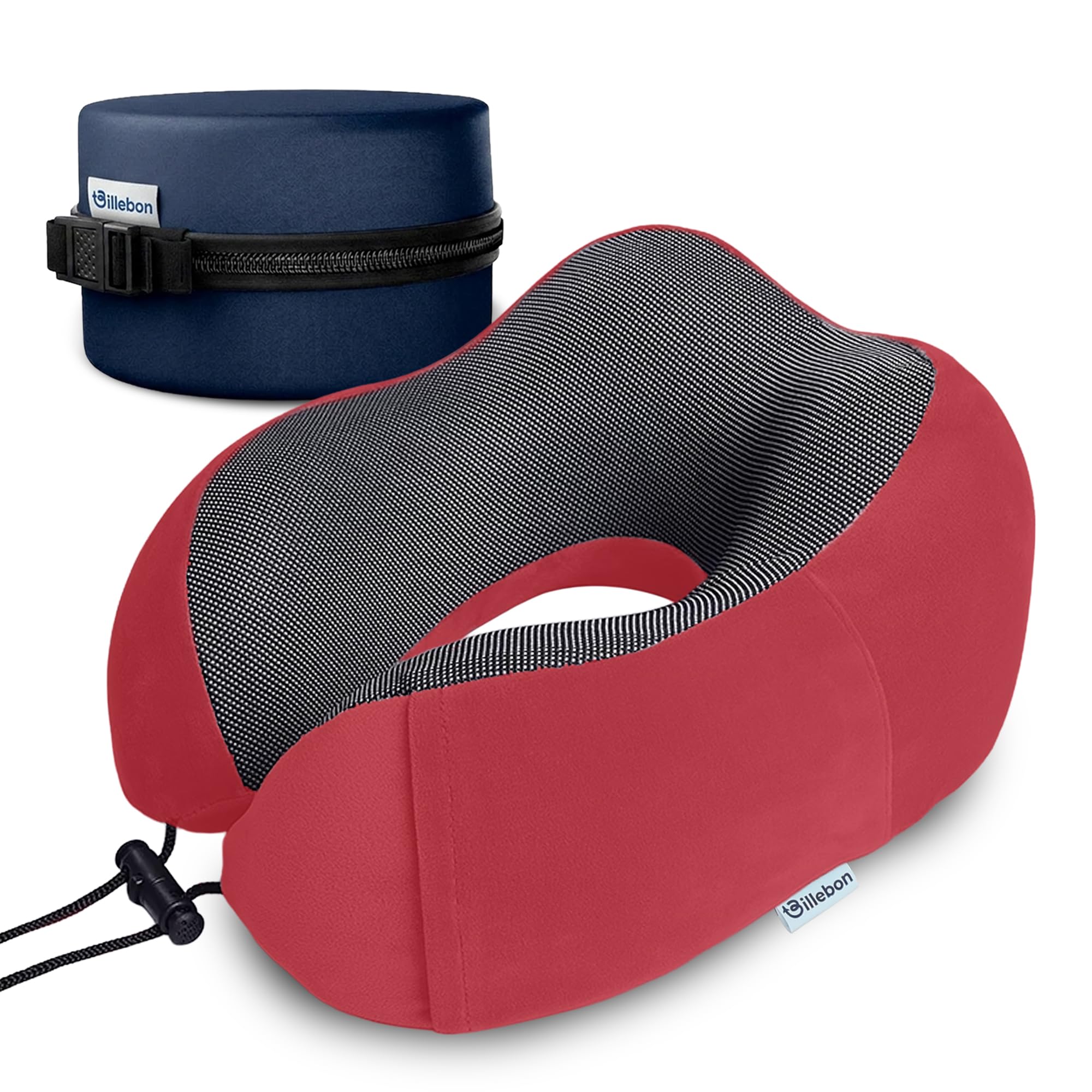 Billebon Memory Foam Neck Pillow - Travel Comfort -14
