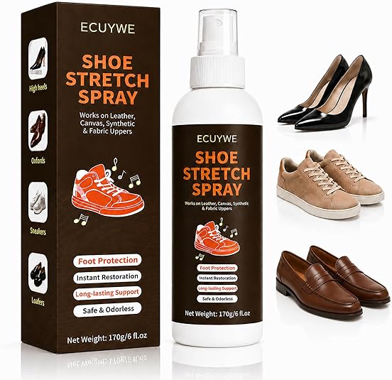 ECUYYE Shoe Stretch Spray: Comfortably Expands Your Favorite Shoes