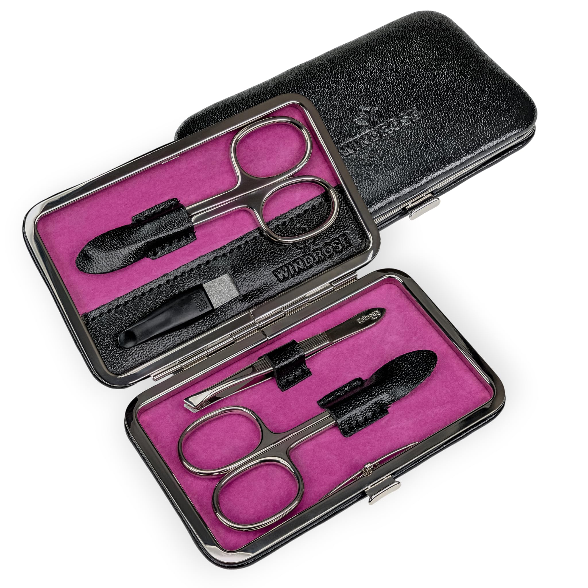 WINDROSE Merino Moda Manicure Set Black